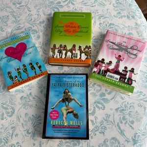 Jill Conner Browne’s books about the Sweet Potato Queens; also YaYa Sisterhood